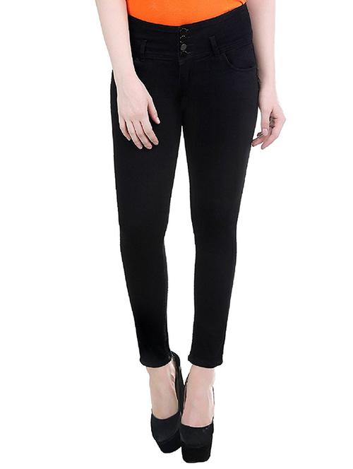 solid black denim jeans - 15162428 - Very Small Image - 1