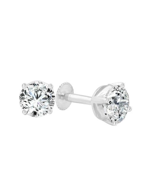 silver metal studs earring - 15163456 - Very Small Image - 1