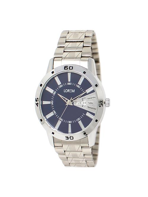 blue dial analog watch - 15165352 - Very Small Image - 1