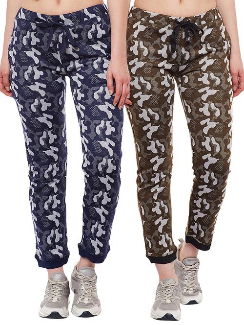 set of 2 multi colored track pants - 15166632 - Very Small Image - 1