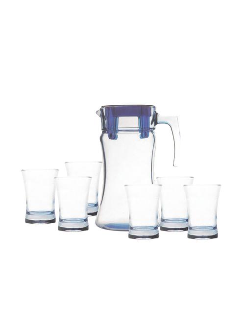 set of 7 pcs water set (6 glasses + 1 jug) - 15167866 - Very Small Image - 1