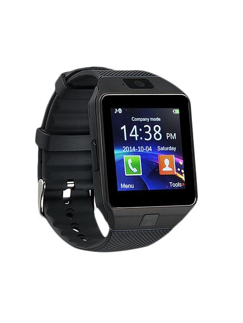 premiumav micromax canvas doodle 3 a102 bluetooth, camera & sim card,touch screen with fitness band-black smart watch - 15167910 - Very Small Image - 1