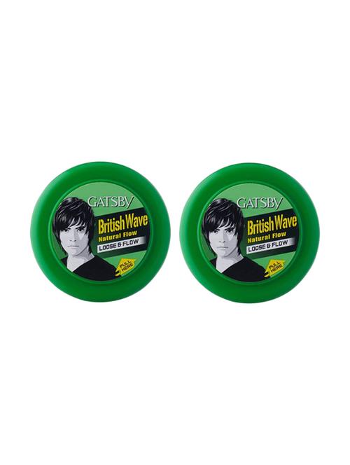 gatsby hair styling wax loose & flow 75g (pack of 2) hair styler - 15168367 - Very Small Image - 1