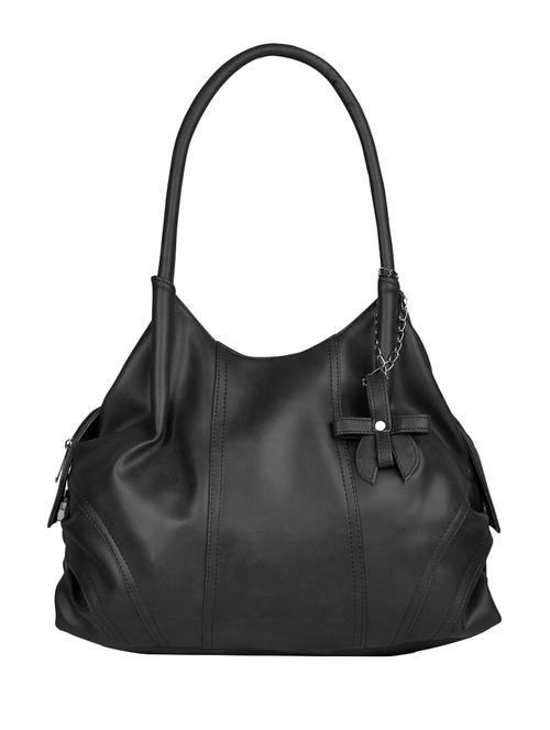 black leatherette (pu) handbag - 15169617 - Very Small Image - 1