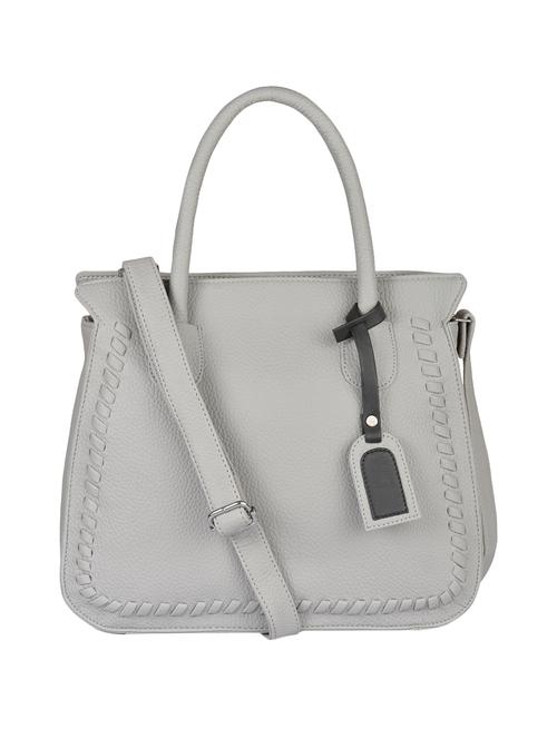 grey leatherette (pu) handbag - 15169630 - Very Small Image - 1