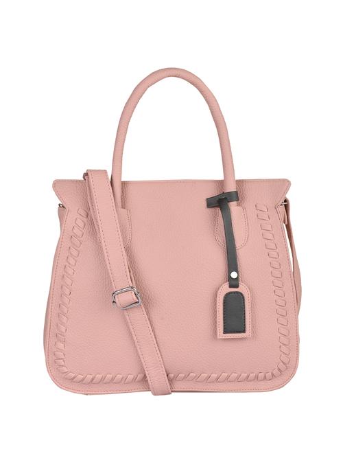 pink leatherette  regular handbag - 15169653 - Very Small Image - 1