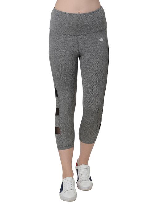 grey solid track pant - 15169759 - Very Small Image - 1