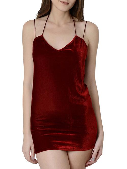 red velvet babydoll - 15169772 - Very Small Image - 1