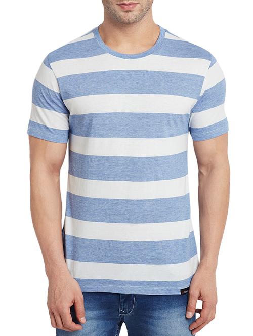 light blue cotton t-shirt - 15170611 - Very Small Image - 1