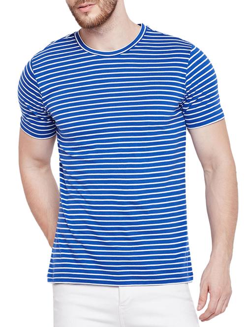 blue cotton t-shirt - 15170617 - Very Small Image - 1