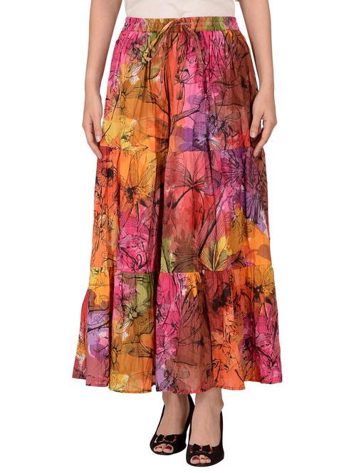 drawstring waist maxi skirt - 15172953 - Very Small Image - 1