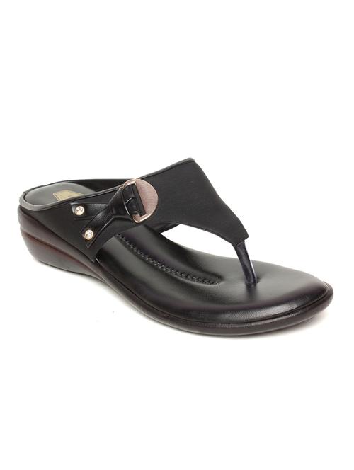 black  resin slippers - 15173473 - Very Small Image - 1