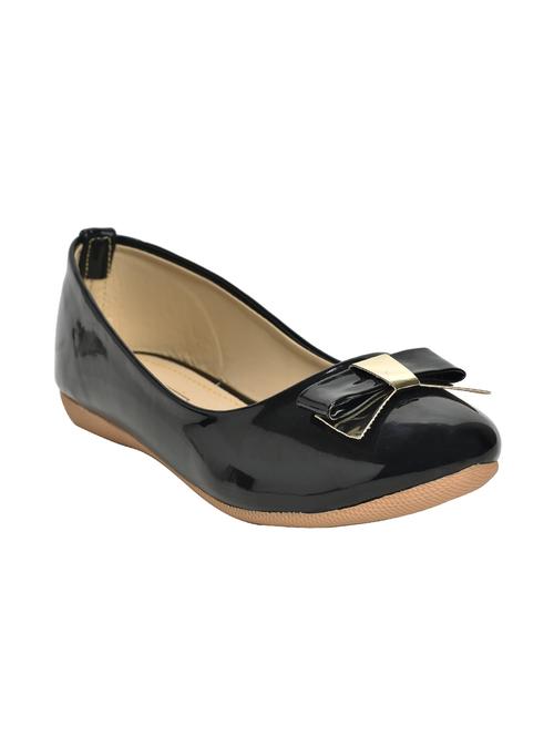 black leatherette ballerina - 15173652 - Very Small Image - 1
