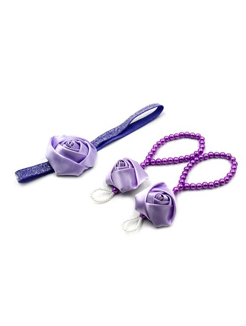purple polycarbonate anklets - 15178137 - Very Small Image - 1