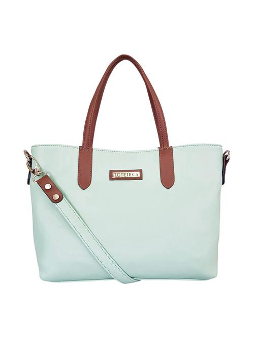 green leatherette (pu) handbag - 15179250 - Very Small Image - 1