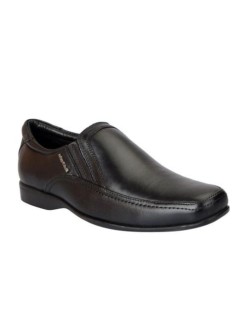 black leather formal slip on - 15181879 - Very Small Image - 1