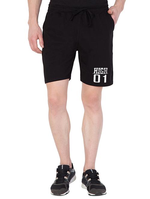 black cotton shorts - 15185554 - Very Small Image - 1