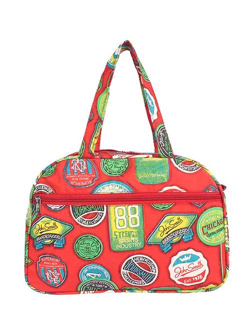 red cotton polyester blend handbag - 15189902 - Very Small Image - 1