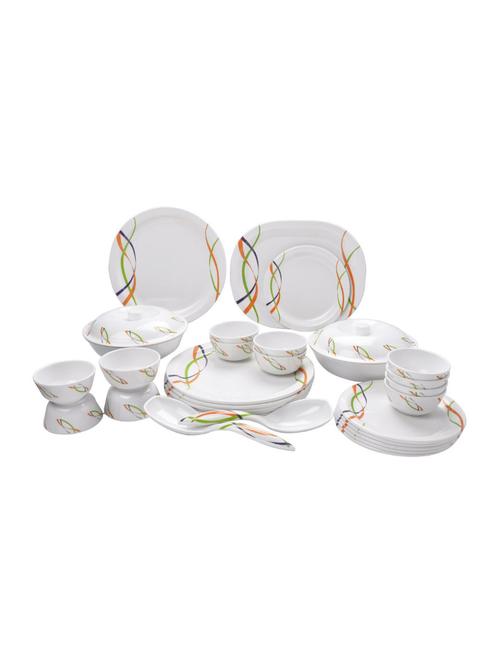 melamine dinnerware design- tip-top-gold (31 pcs) dinner set - 15193016 - Very Small Image - 1
