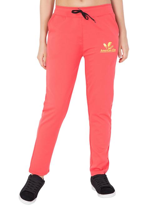 orange solid track pants - 15193429 - Very Small Image - 1