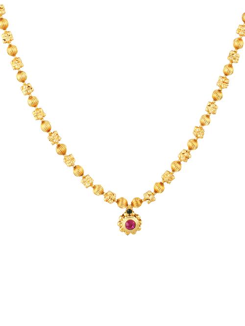 kolhapuri short necklace - 15198062 - Very Small Image - 1