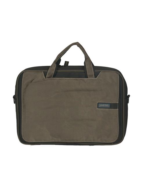 black & green  polyester  laptop bag - 15199943 - Very Small Image - 1