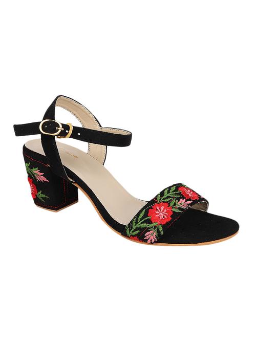 black ankle strap sandal - 15201034 - Very Small Image - 1