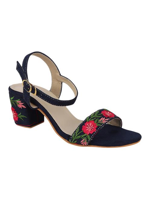 blue ankle strap sandal - 15201035 - Very Small Image - 1