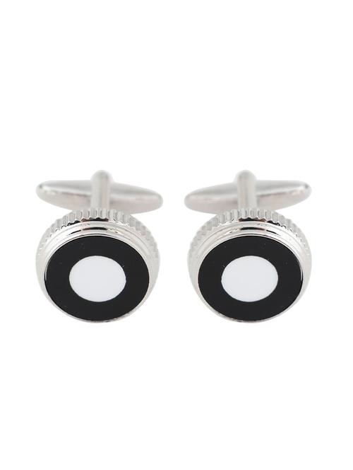 silver metal cufflink - 15201073 - Very Small Image - 1