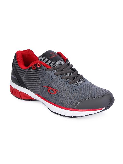 Grey Fabric Sport Shoe - 15201906 - Very Small Image - 1