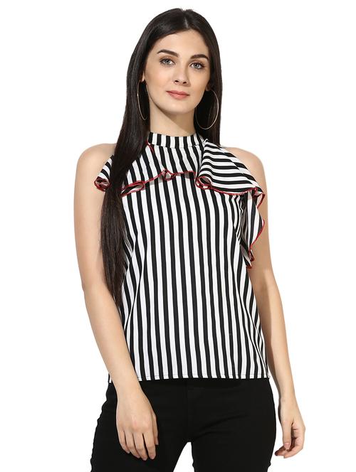 black striped top - 15207182 - Very Small Image - 1