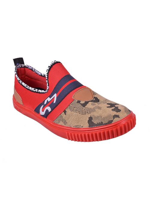 red canvas casual slipon - 15211361 - Very Small Image - 1
