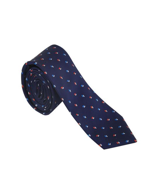 navy polyester tie - 15214573 - Very Small Image - 1