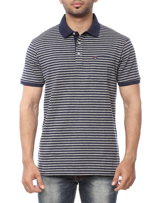 blue cotton pocket t-shirt - 15222189 - Very Small Image - 1