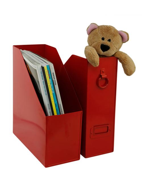 method file & magazine holder - set of 2, red - 15222279 - Very Small Image - 1
