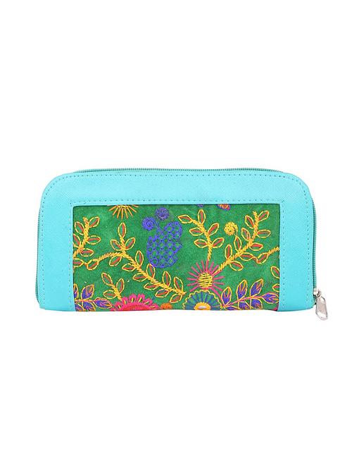 blue leatherette (pu) minaudiere clutch - 15223667 - Very Small Image - 1