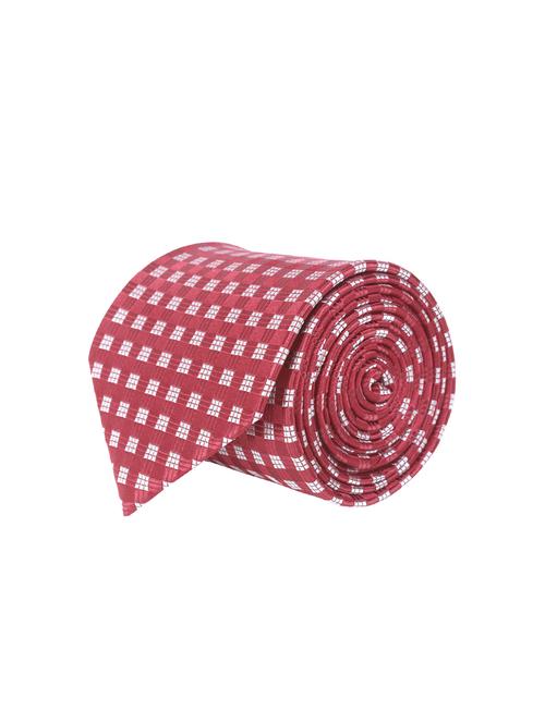 red polyester tie - 15223888 - Very Small Image - 1