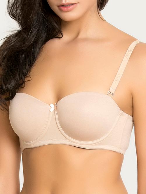 bow patch detachable strap bra  - 15224049 - Very Small Image - 1