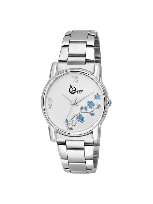 shunya s-l-445 white day and date watch - for women - 15225685 - Very Small Image - 1