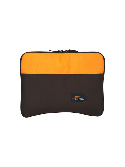brown & orange laptop sleeve - 15225989 - Very Small Image - 1