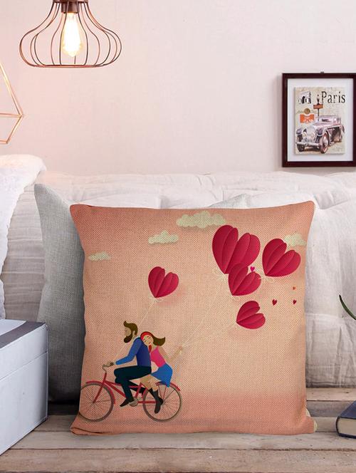 jute cushion cover 16 x 16 inch - 15226925 - Very Small Image - 1