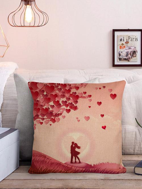 jute cushion cover 16 x 16 inch - 15226927 - Very Small Image - 1