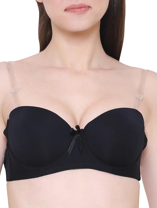 black solid push up bra - 15227955 - Very Small Image - 1