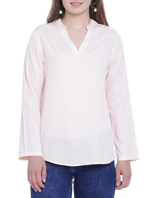 pleated back detail top - 15230966 - Very Small Image - 1