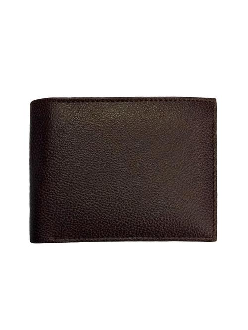 shiny brown leatherette wallet - 15231263 - Very Small Image - 1