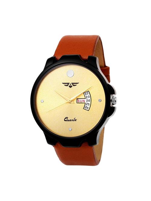 asgard golden dial watch for men, boys-173-gs - 15231274 - Very Small Image - 1