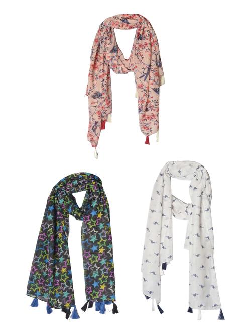 multi colored cotton dupatta - 15234396 - Very Small Image - 1