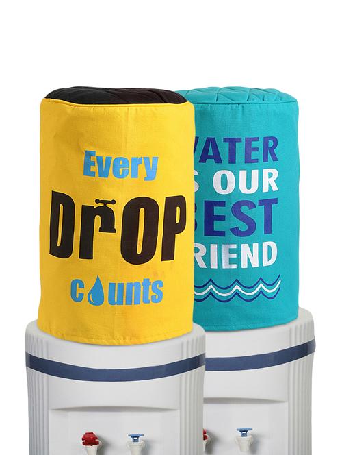 digitally printed water dispenser bottle cover set of 2 - 15237401 - Very Small Image - 1