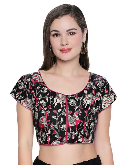 black printed blouse - 15240286 - Very Small Image - 1