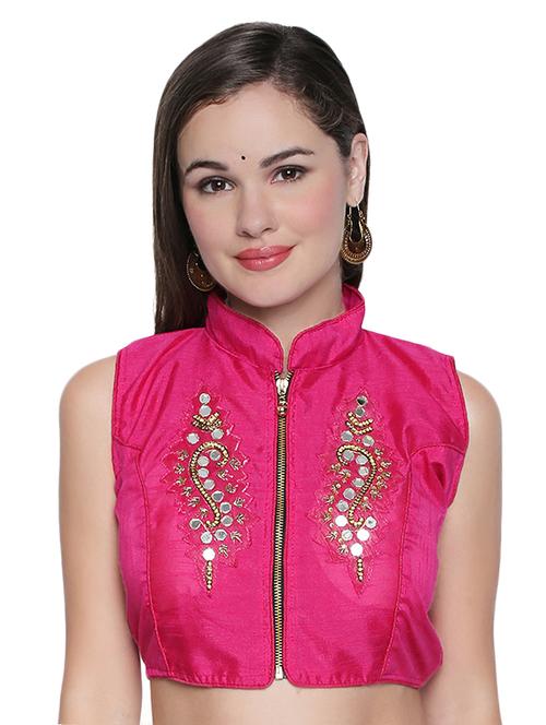 pink embroidered blouse - 15240290 - Very Small Image - 1